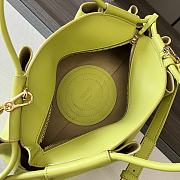 LOEWE | Paseo Small Leather Tote Bag Luminous Green - 4