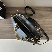 LOEWE | Small Paseo Chain Bag In Black - 4