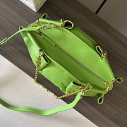 LOEWE | Small Paseo Chain Bag In Luminous Green - 2