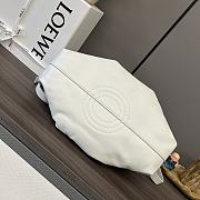 LOEWE | Small Paseo Chain Bag In White - 5