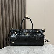 PRADA | Medium Leather Handbag Black - 1