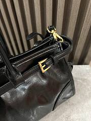 PRADA | Medium Leather Handbag Black - 3