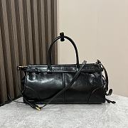 PRADA | Medium Leather Handbag Black - 2