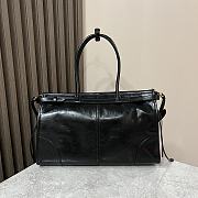 PRADA | Large leather handbag black - 2