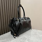 PRADA | Large leather handbag black - 6