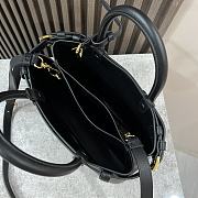 PRADA | Small Leather Top-Handle Bag - 4