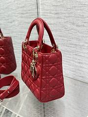 DIOR | Lady Micro Mini In Red - 5