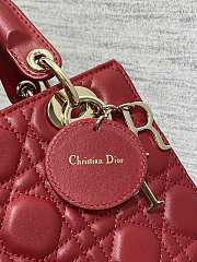 DIOR | Lady Micro Mini In Red - 4