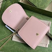 GUCCI | Blondie Medium Chain Wallet Pink - Leather Wallet for Women - 5
