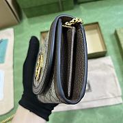 GUCCI | Blondie Medium Chain Wallet Monogram - Leather Wallet for Women - 6