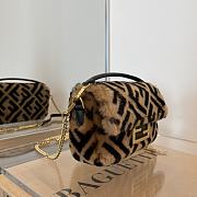 FENDI | Baguette Wool Handbag Size 19 cm - 6