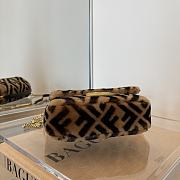 FENDI | Baguette Wool Handbag Size 19 cm - 3