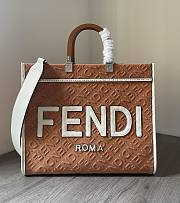 FENDI | Shunshine Medium Bag Brown Size 35x17x31 cm - 1