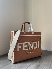 FENDI | Shunshine Medium Bag Brown Size 35x17x31 cm - 3