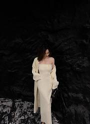 YSL | Saint Laurent Dress In White - 6