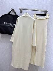 YSL | Saint Laurent Dress In White - 4