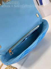 LOUIS VUITTON | Go-14 MM Bag In Blue M22891 - 4