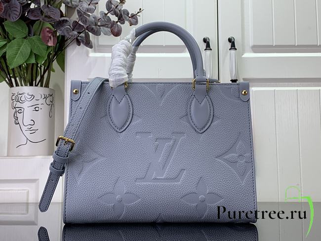 LOUIS VUITTON | OnTheGo PM In Blue Hour M46840 - 1