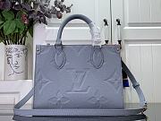 LOUIS VUITTON | OnTheGo PM In Blue Hour M46840 - 5