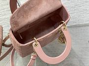 DIOR | Lady Hanbag In Pink Size 24 cm - 4