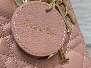 DIOR | Lady Hanbag In Pink Size 24 cm - 3