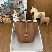 HERMES | Picotin Lock Touch Brown 18cm  - 1