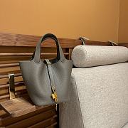 HERMES | Picotin Lock Touch Grey 18cm - 1