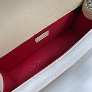 GUCCI | Dionysus GG Small Shoulder Bag In White/Red - 5