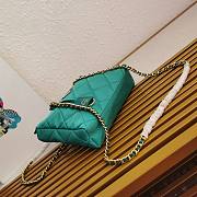 PRADA | Re-Nylon Tote Bag Chain In Green - 4