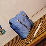 PRADA | Re-Nylon Tote Bag Chain In Blue - 6