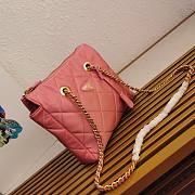 PRADA | Re-Nylon Tote Bag Chain In Pink - 3