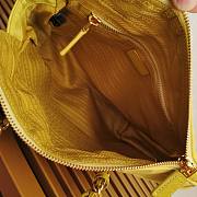 PRADA | Re-Nylon Tote Bag Chain In Yellow - 3