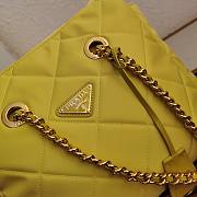 PRADA | Re-Nylon Tote Bag Chain In Yellow - 2
