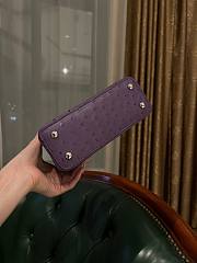 LOUIS VUITTON | Capucines Mini Bag Ostrich Leather - Handbags In Purple - 4