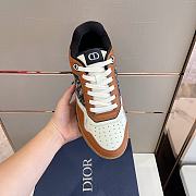 DIOR | B27 Low Top Sneaker In Brown - 5