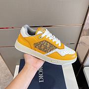 DIOR | B27 Low Top Sneaker In Yellow - 6