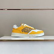 DIOR | B27 Low Top Sneaker In Yellow - 5