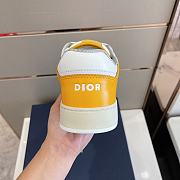 DIOR | B27 Low Top Sneaker In Yellow - 4