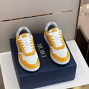 DIOR | B27 Low Top Sneaker In Yellow - 2