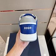 DIOR | B27 Low Top Sneaker In Blue - 6