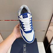 DIOR | B27 Low Top Sneaker In Blue - 4