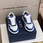 DIOR | B27 Low Top Sneaker In Blue - 2