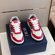 DIOR | B27 Low Top Sneaker In Red - 3