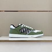 DIOR | B27 Low Top Sneaker In Green - 6