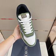 DIOR | B27 Low Top Sneaker In Green - 4