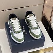 DIOR | B27 Low Top Sneaker In Green - 3
