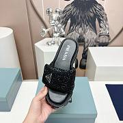 PRADA Shoe Black In Silver Hardware 31123106  - 5