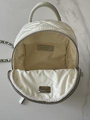CHANEL | Backpack Mini Size In White  - 5