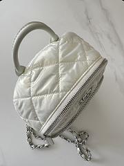 CHANEL | Backpack Mini Size In White  - 2