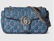 GUCCI | Marmont GG Denim With Crystals - 1